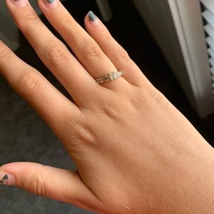 White Gold Diamond Ring